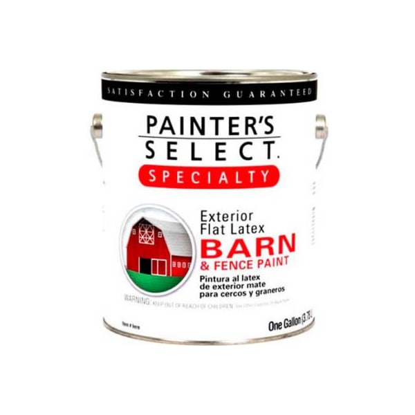 General Paint Fence Paint, Flat, Black, 1 gal 798488 - main